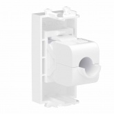 Розетка DKC Avanti компьютерная RJ-45 модульная кат.6 1 модуль без шторок белое облако