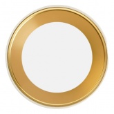 Светильник потолочный Feron ML101 Barrel под лампу MR11 max max 35W 230V  белый + золото