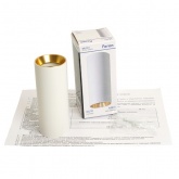 Светильник потолочный Feron ML101 Barrel под лампу MR11 max max 35W 230V  белый + золото