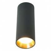 Светильник потолочный Feron ML101 Barrel под лампу MR11 max max 35W 230V черный + золото