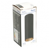 Светильник потолочный Feron ML101 Barrel под лампу MR11 max max 35W 230V черный + золото