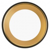 Светильник потолочный Feron ML101 Barrel под лампу MR11 max max 35W 230V черный + золото