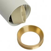 Светильник настенно-потолочный спот Feron ML1011 под лампу MR11 35W GU10, белый + золото