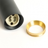 Светильник настенно-потолочный спот Feron ML1011 под лампу MR11 35W GU10, черный + золото