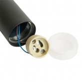 Светильник настенно-потолочный спот Feron ML1021 под лампу MR11 35W GU10, черный