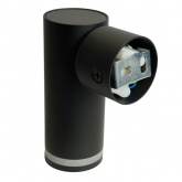 Светильник настенный Feron ML1005 Luna под лампу MR11 35W GU10, черный