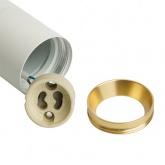 Светильник настенный Feron ML1014 под лампу MR11 35W 2*GU10, белый + золото