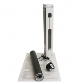 Светильник потолочный на подвесе Feron ML1008 Barrel Luna levitation MR11 35W 230V, черный, D40*H250