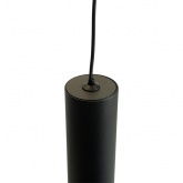 Светильник потолочный на подвесе Feron ML1008 Barrel Luna levitation MR11 35W 230V, черный, D40*H250