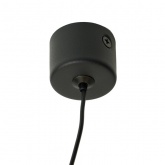 Светильник потолочный на подвесе Feron ML1008 Barrel Luna levitation MR11 35W 230V, черный, D40*H250