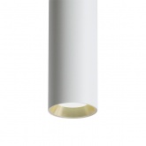 Светильник потолочный на подвесе Feron ML1018 Barrel levitation MR11 35W 230V белый+золото D40*H250