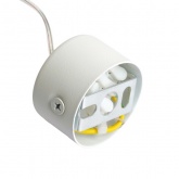 Светильник потолочный на подвесе Feron ML1028 Barrel levitation MR11 35W 230V, белый, D40*H250