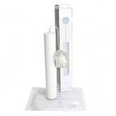 Светильник потолочный на подвесе Feron ML1028 Barrel levitation MR11 35W 230V, белый, D40*H250