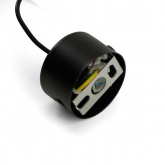 Светильник потолочный на подвесе Feron ML1028 Barrel levitation MR11 35W 230V, черный, D40*H250