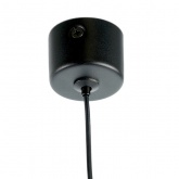 Светильник потолочный на подвесе Feron ML1038 Barrel levitation MR11 35W 230V, черный, D40*H250