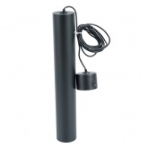 Светильник потолочный на подвесе Feron ML1038 Barrel levitation MR11 35W 230V, черный, D40*H250