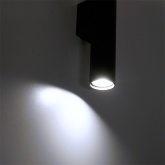 Светильник настенный Feron ML1034 под лампу MR11 35W 2*GU10, черный