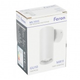 Светильник настенный Feron ML1035 под лампу MR11 35W GU10, белый