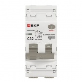 Дифавтомат EKF PROxima АВДТ-63N 1P+N C32А 30мА тип АС однофазный электромеханический 6кА (дифференциальный автомат, АВДТ)