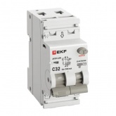 Дифавтомат EKF PROxima АВДТ-63N 1P+N C32А 300мА тип АС однофазный электронный 6кА (дифференциальный автомат, АВДТ)