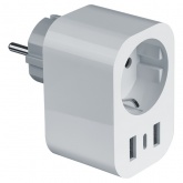 Умная розетка Navigator NSH-ST-04 16А 100-240В и 2 USB + 1 USBC для зарядки мобильных устройств