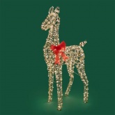 Светодиодная фигура Neon-Night Олененок 600Led 4.5V цвет теплый белый IP44 20x55x107см