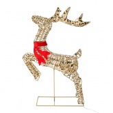 Светодиодная фигура Neon-Night бегущий Олень 720Led 24V цвет теплый белый IP44 10x50x88см