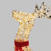 Светодиодная фигура Neon-Night бегущий Олень 720Led 24V цвет теплый белый IP44 10x50x88см