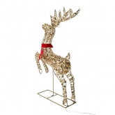 Светодиодная фигура Neon-Night Олень 30Led цвет теплый белый 37см питание 3хAA (не в комплекте)
