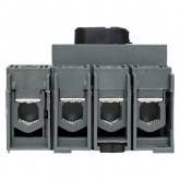 Рубильник EKF PROxima TwinBlock 125A 4P c рукояткой управления для прямой установки (выключатель нагрузки)