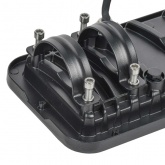 Консольный светодиодный светильник Generica LED ДКУ 4002 60Д 60W 5000K IP65 черный d50-60mm