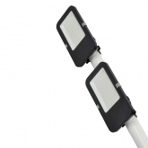 Консольный светодиодный светильник Generica LED ДКУ 4002 120Д 120W 5000K IP65 черный d50-60mm