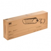 Консольный светодиодный светильник ИЭК PRO LED ДКУ 1014-150Ш 150W 5000K IP65 d60mm регулировка угла