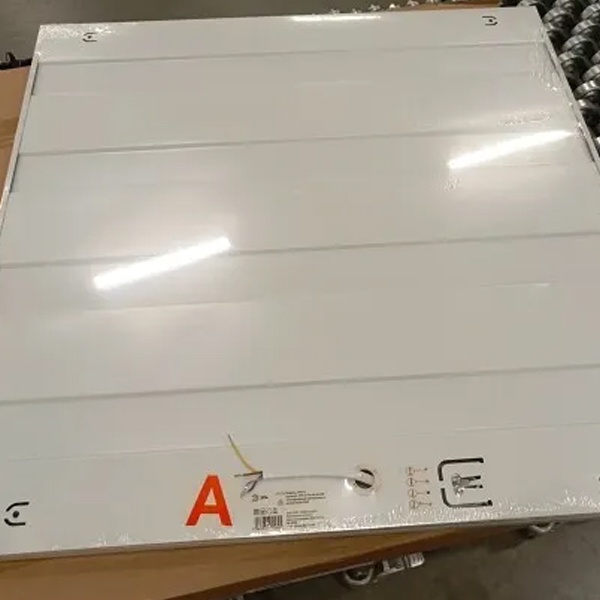 Универсальная светодиодная панель мощностью 36 Вт, холодный дневной свет, с блоком аварийного питания, матовый рассеиватель