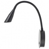 Светильник светодиодный ИЭК 4701 настенный 3W 3000К IP20 Черный