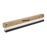 Светильник светодиодный линейный ИЭК PRO 1022 36Вт 4000К IP40 магистральный, призма черный 900мм