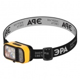 Фонарь налобный ЭРА Практик GA-813 3+3W аккумуляторный, сенсорное управление, дисплей, 4 режима
