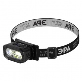 Фонарь налобный ЭРА GA-814 5W COB + 5W LED аккумуляторный, 5 режимов сенсорное управление