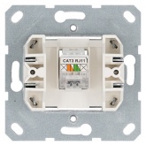 Интернет-розетка RJ45 Jasmart G категория 5, белый глянцевый