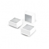 Светильник светодиодный ЭРА Домино DVO21-06-O-4K80-5 6W 4000K 500Lm опал грильято белый 100x100