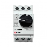 Автомат пуска двигателя EKF GV2P 1-1.6А (New) (автомат защиты двигателя)