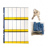 Щит распределительный навесной EKF PROxima (1х15м) ЩРН-15 (220х400х120) IP31