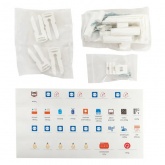 Встраиваемый силовой щит EKF PROxima Nova (1х12) 12 модулей с металлической дверью IP41 белый