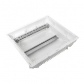 Встраиваемый силовой щит EKF PROxima Nova (1х12) 12 модулей с металлической дверью IP41 белый