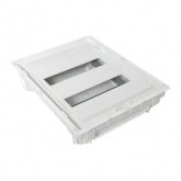 Встраиваемый силовой щит EKF PROxima Nova (2х12) 24 модуя с металлической дверью IP41 белый