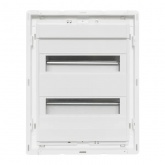 Встраиваемый силовой щит EKF PROxima Nova (2х12) 24 модуя с металлической дверью IP41 белый