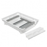 Основание силового щита EKF PROxima Nova (с DIN-рейками) 24 модуля IP40