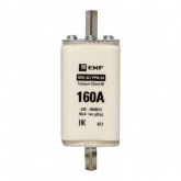 Плавкая вставка EKF ППН-33 160/160А габарит 00