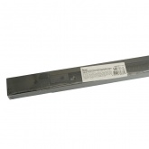 Шинопровод CAB1007 для трековых светильников, черный 2м (в наборе токоввод, заглушка, крепление)