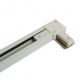 Коннектор Feron LD1021 угловой для шинопровода, белый, для CAB1007